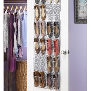 24 Pair Over-the-Door Shoe Bag